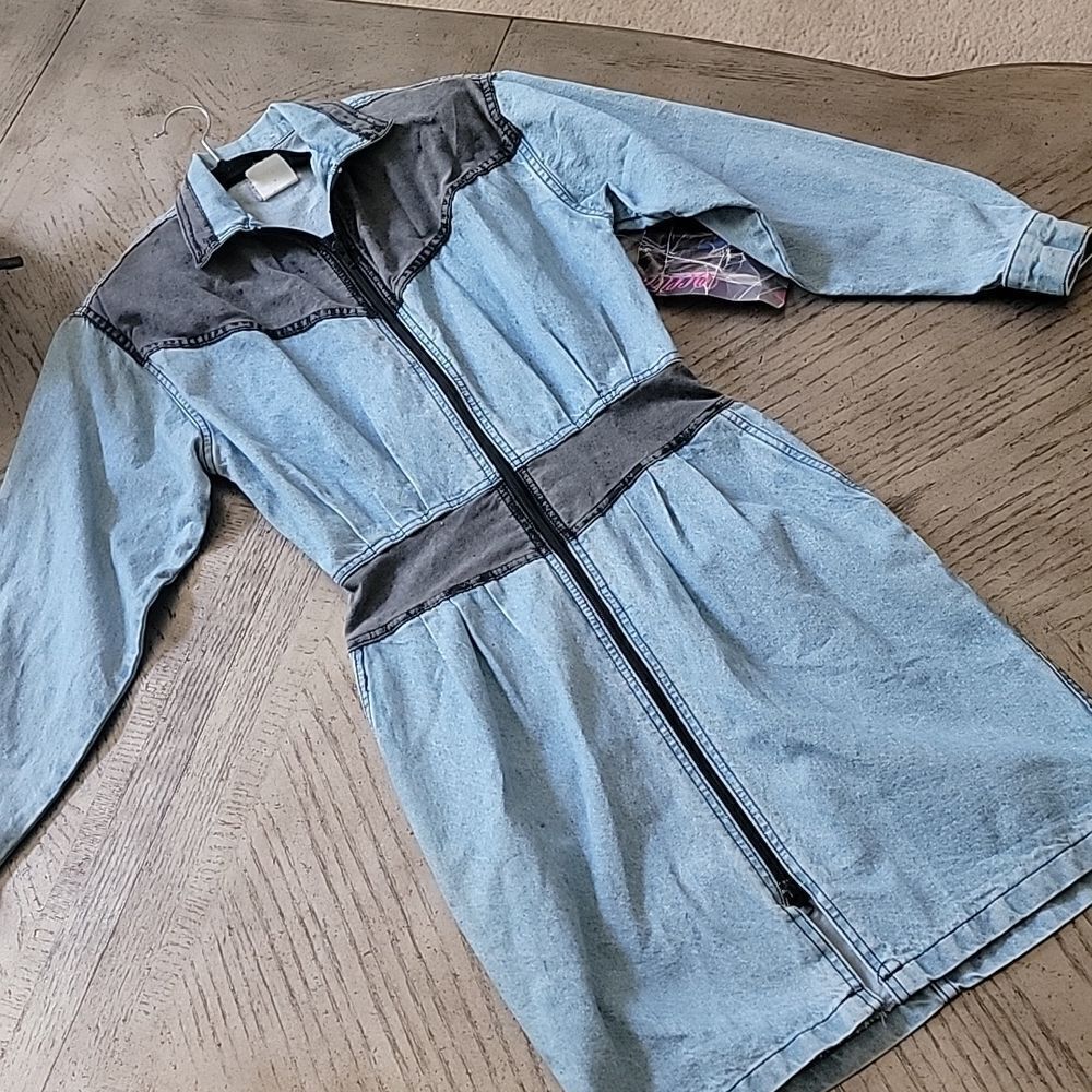 Vintage denim dress size S NWT Arctic Classic Jeans - Picture 15 of 15